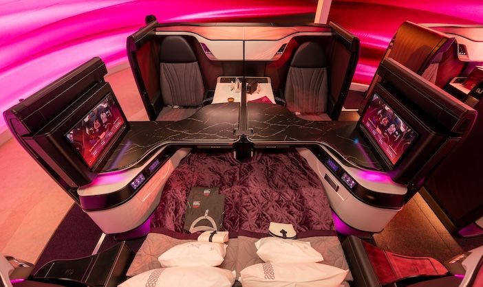 Qatar Airways Qsuite Business Class