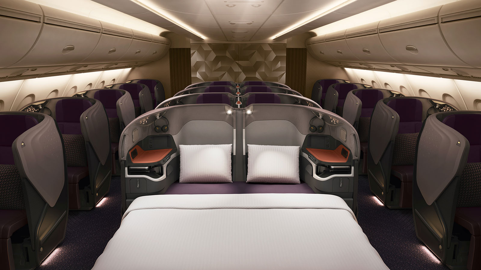 Singapore Airlines A380 Business Class